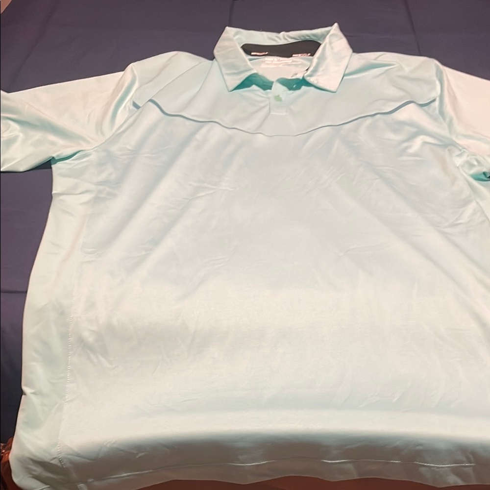 Men's Light Blue Polo Shirt
